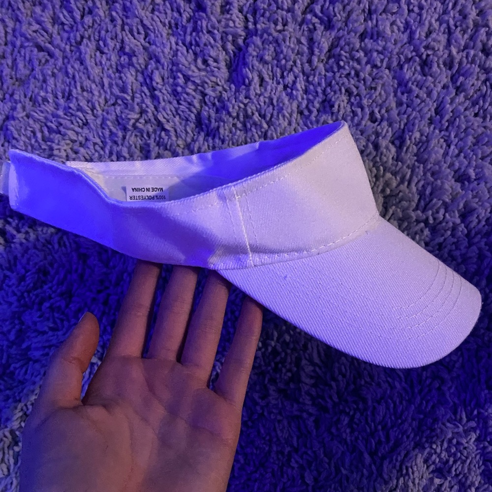 White visor